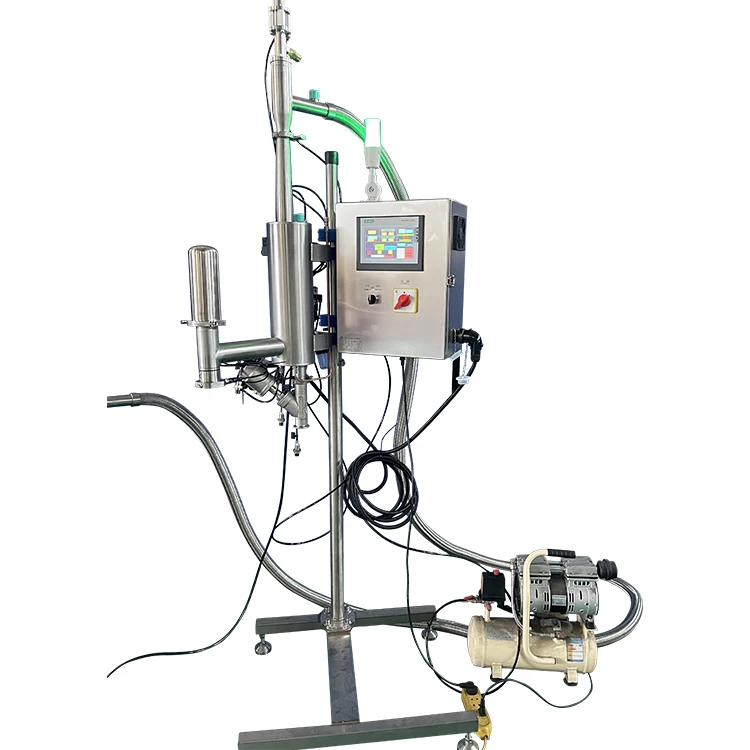 High Power Safety Efficient Automatic Edible Oil Production Liquid Nitrogen Dosing Machine