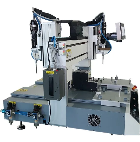 XYZ Automatic Robotic Screwdriver Machine Wooden Handle Electrical Worktable-Customizable OEM Support Case Packaging Included