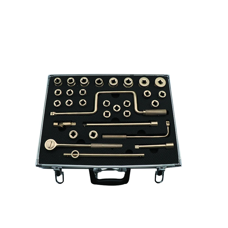 China OEM manufacturer Non sparking Socket kit al-cu material for oil gas station use