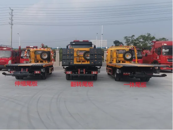 FAW 4t 5t Flatbed Wrecker Towing Tow Truck heavy duty tow truck