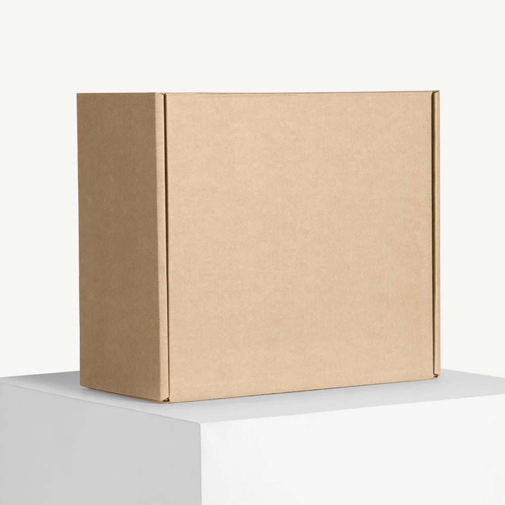Wholesale Brown Eco Kraft Corrugated Cardboard Paper Mailer Packaging Shipping Box