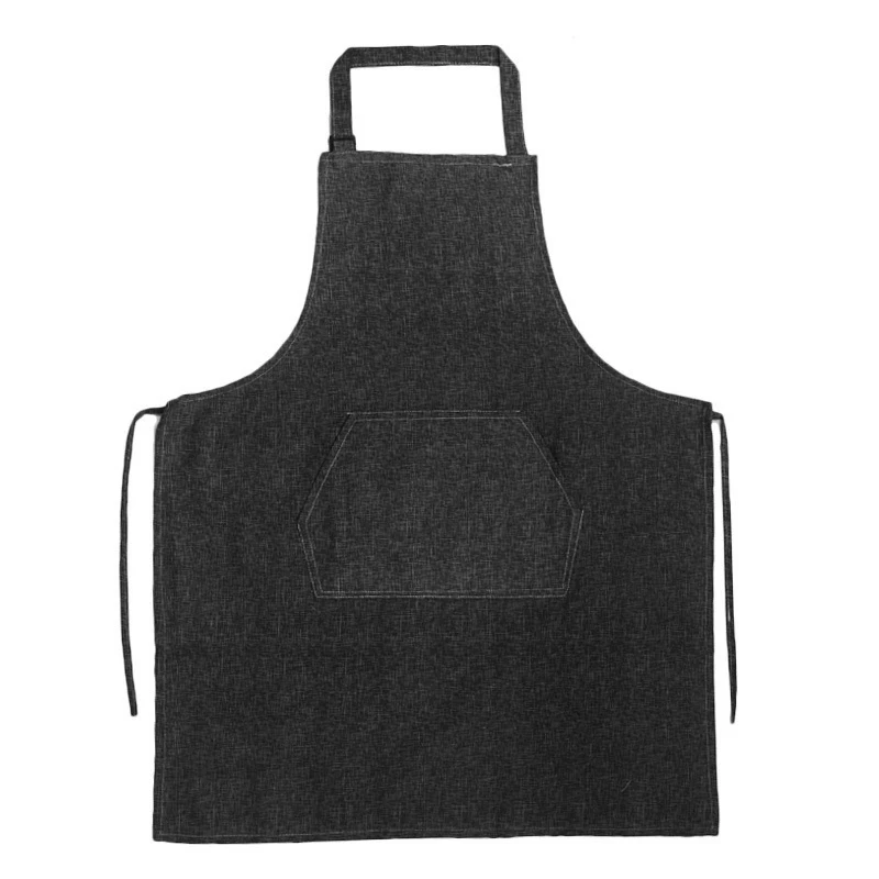 Wholesale Adjustable Custom Cooking Hairdresser Waiter Restaurant Coffee Bartender Styling Canvas Jeans Denim Aprons