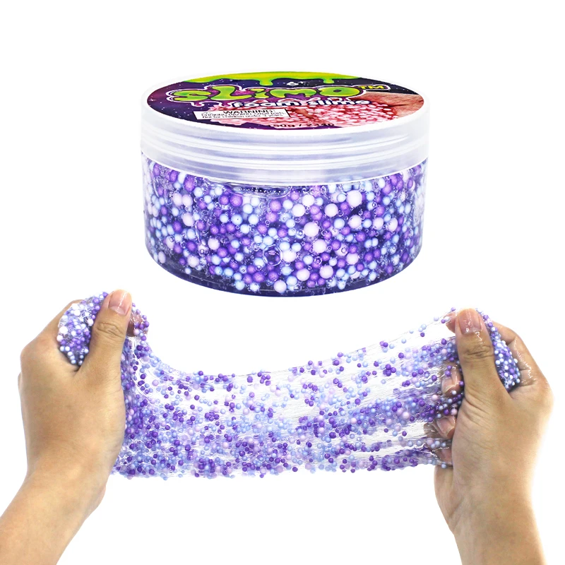  Изготовленная на заказ красочная игрушка DIY Slime мягкая дети пена