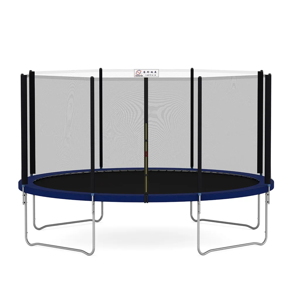 
14FT Trampoline With Enclosures And Tent 