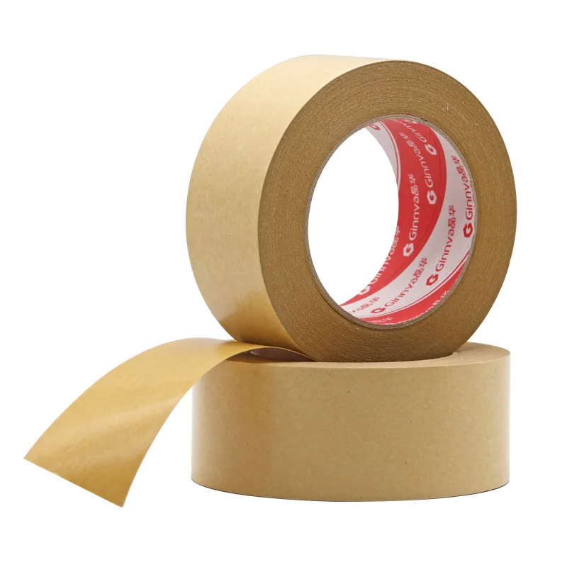 Brown Kraft Paper Tape Custom Printed Gummed Kraft Paper Packing Tape