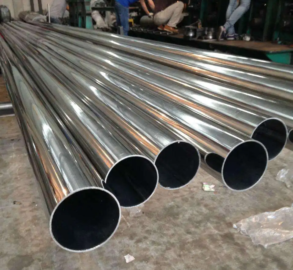 Круглая труба из нержавеющей стали ASTM A270 A554 SS304 316L 316 310S 440 1 4301 321 904L 201 квадратная inox