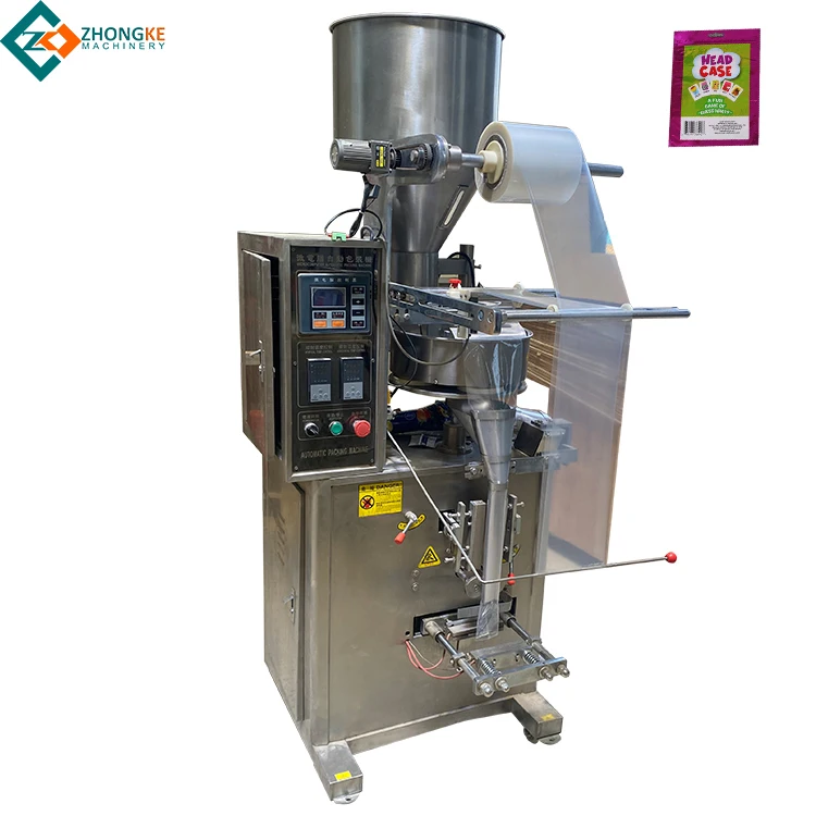 Auto vertical soap powder cocoa powder curry powder filling sealing packing machine for sale