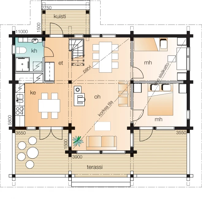 2023 New Design Modern Prefab Houses Wood House Modular Container Houses