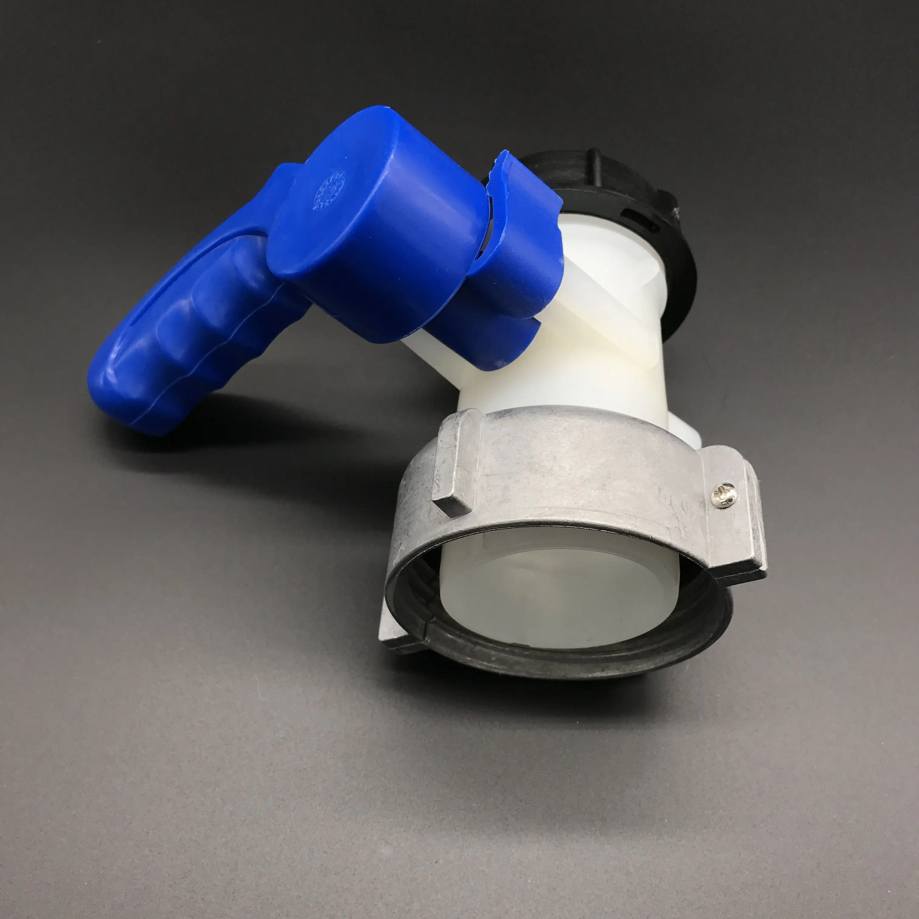 Лидер продаж с китайской фабрики, клапан-бабочка DN40 или DN50 (соединение из алюминиевого сплава) для контейнеров IBC