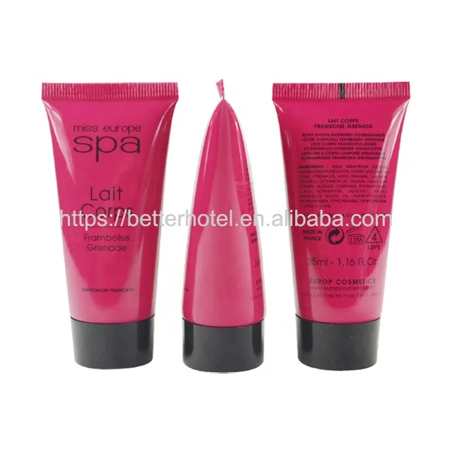 hotel shampoo in tube package spa shampoo tube