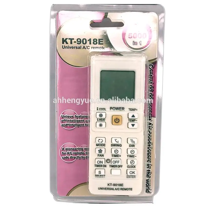 Универсальный 5000 в 1 пульт дистанционного управления для всех кондиционеры KT-9018E кондиционер пульт дистанционного управления