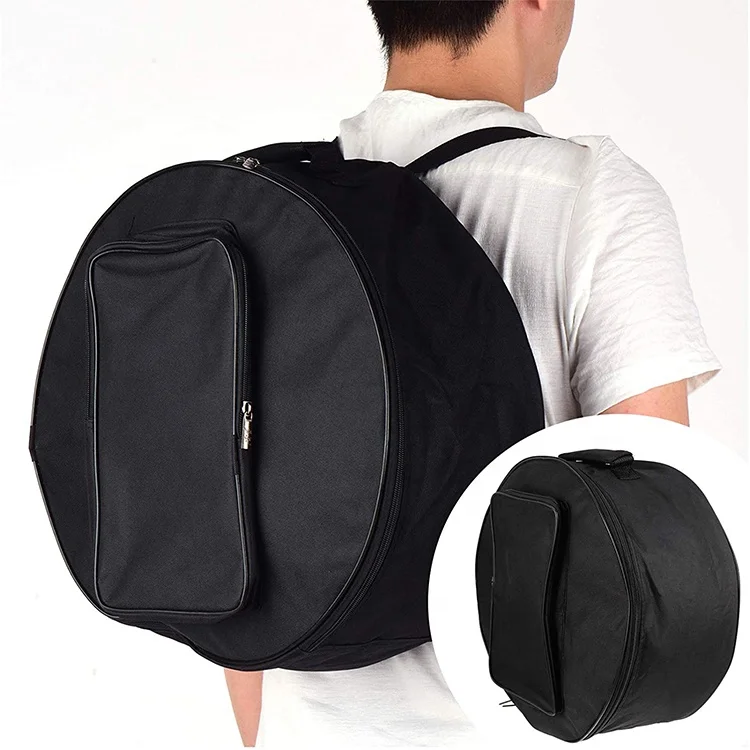 Черная сумка для переноски барабана, сумка для барабана, рюкзак с плечевым ремнем, ручка для переноски для хранения и транспортировки барабана (1600366966441)