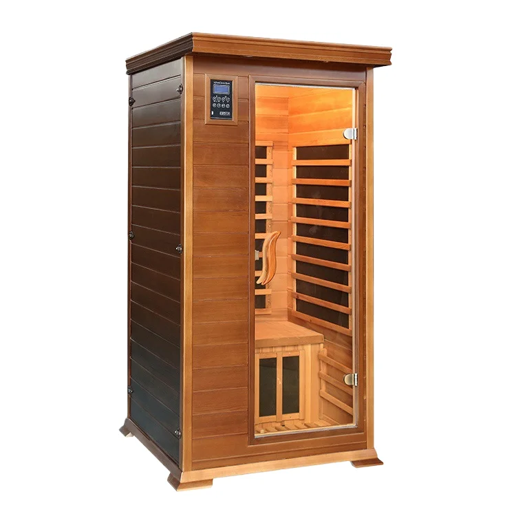 Mini House Portable Infrared Sauna with Red Cedar Material