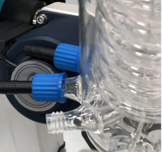 2l/5l/10l/20l/30l/50l China Vacuum distillation Rotovap rotary evaporator complete kit with Vacuum pump achiller