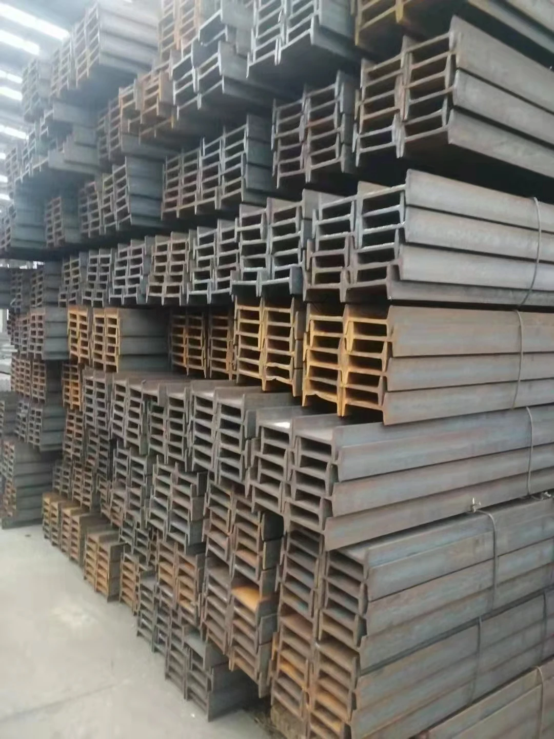 Q235B Q345B I beam channel steel Galvanized H steel Structure steel