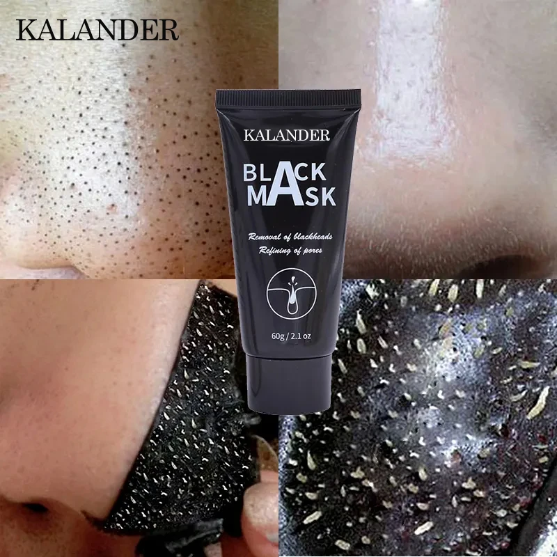 Wholesale Skincare Crystal Cream Face Mud Private Label Carbon Black Peel Light Nose Blackhead Remover Facemask Bulk