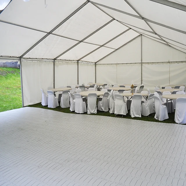 Portable Flooring Temporary Event Deck Cover on Grass Protect Turf for Tent