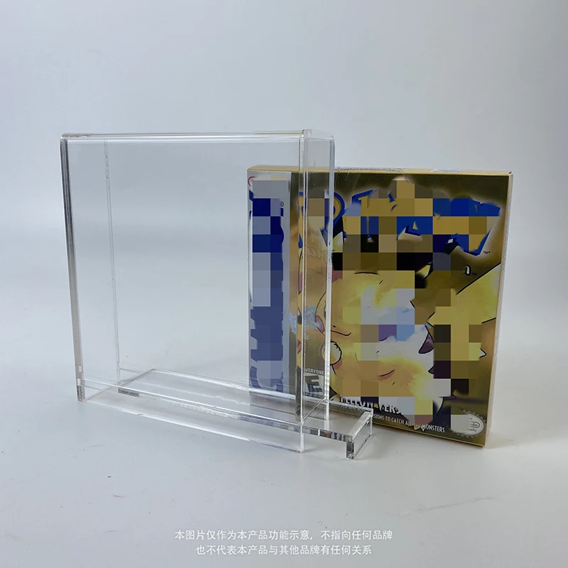 Universal Premium Game Boy Advance NES N64 Clear Box Transparent Acrylic Case With Lid