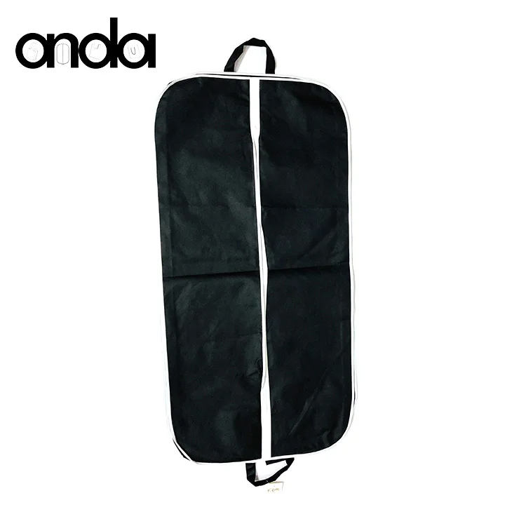 Wholesale Dress Protector Cover Non Woven Zipper Customized Suit Garment Bag