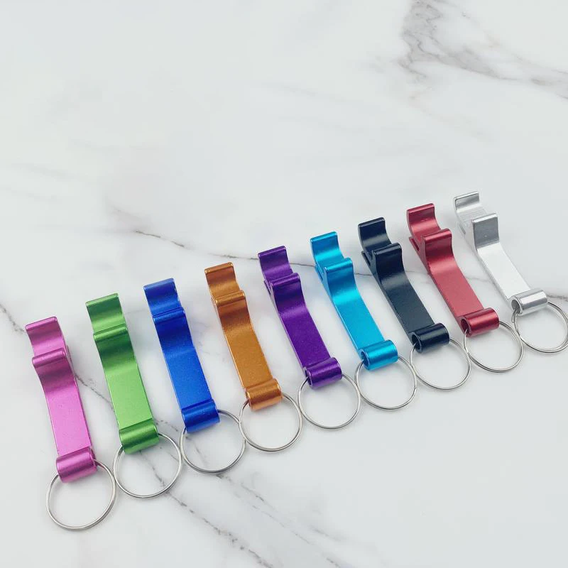 Aluminum Sales Wholesale Price Mini Wine Bottle Opener Abridor De Botellas Beer Bottle Opener Keychain