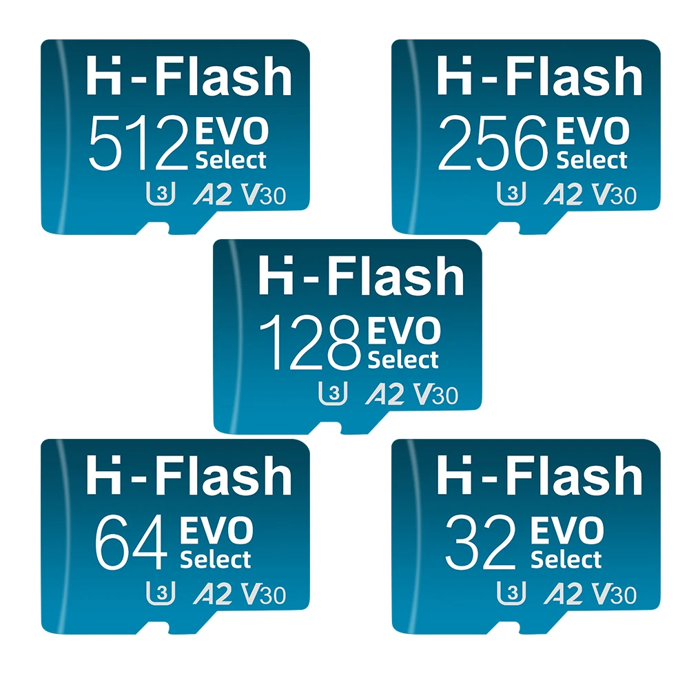 Factory wholesale mini SD 256gb 128gb 64gb 32gb high speed memory card 16GB 8gb Class10 TF card memory card