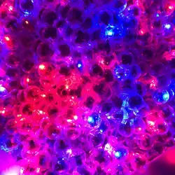 Wholesale Plastic Battery Powered Transparent Mini LED Light flash Ball Glowing Balls Toy Accessories