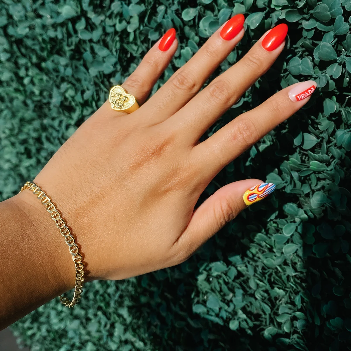 925 Silver Women Jewelry 14K Gold Plated Bracelet Anchor Mariner Link Chain Bracelet