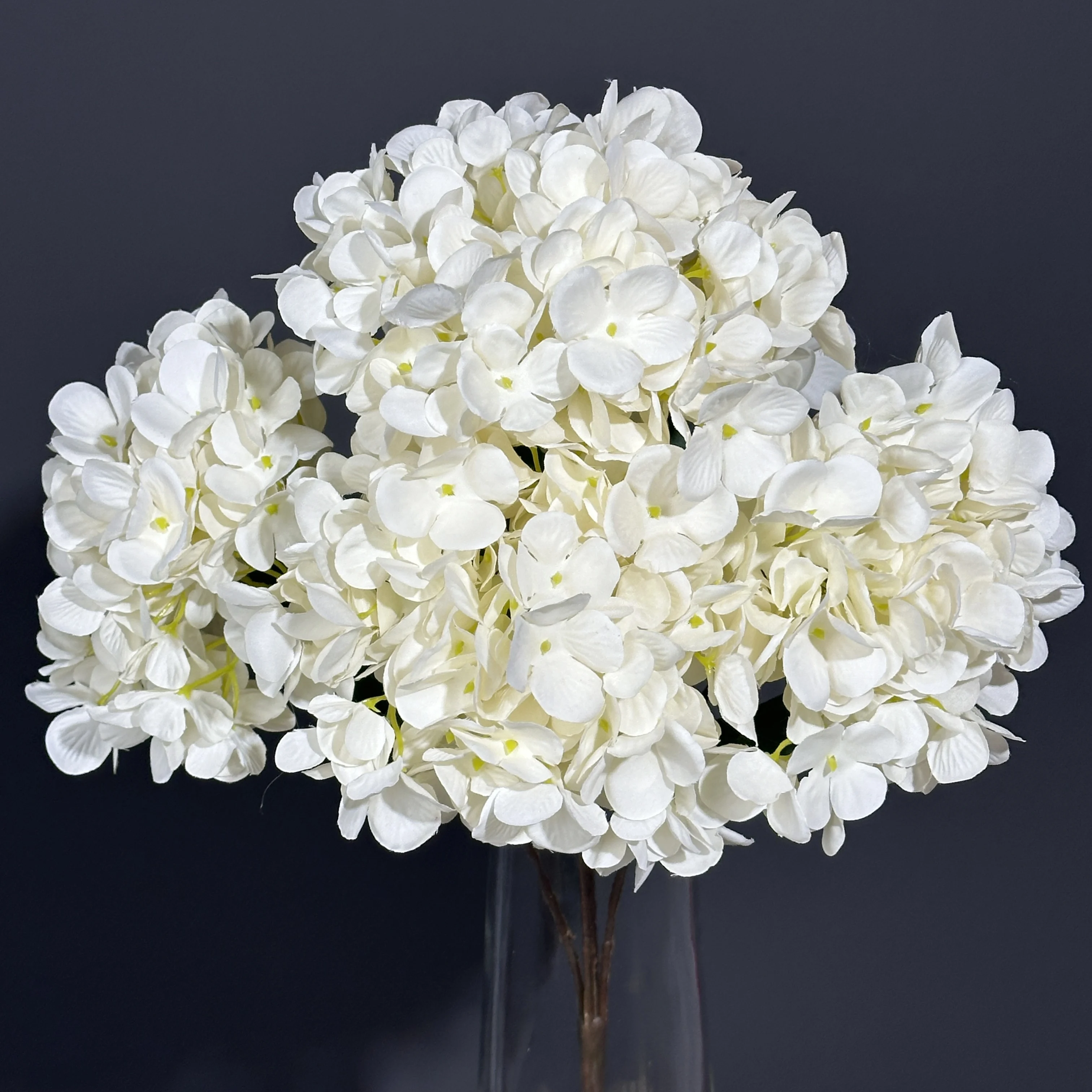 Factory price low maintenance cost silk artificial hydrangea roses flower wedding Opening ceremony for wedding decoration