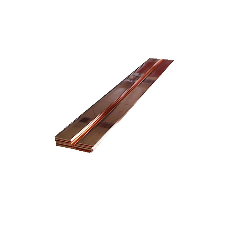Standard C11000 C10200 C10100  Tin plated flat copper busbar copper bus bar manufacturer