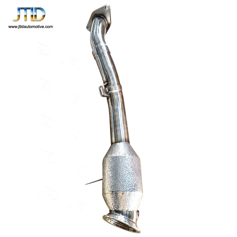 New Style Exhaust System High Flow Heat Shield Catalyst Downpipe for Infiniti Q50L