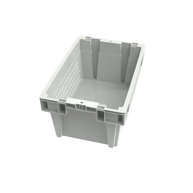 Factory direct sale stack nest plastic crates, fruits and vegetables crates