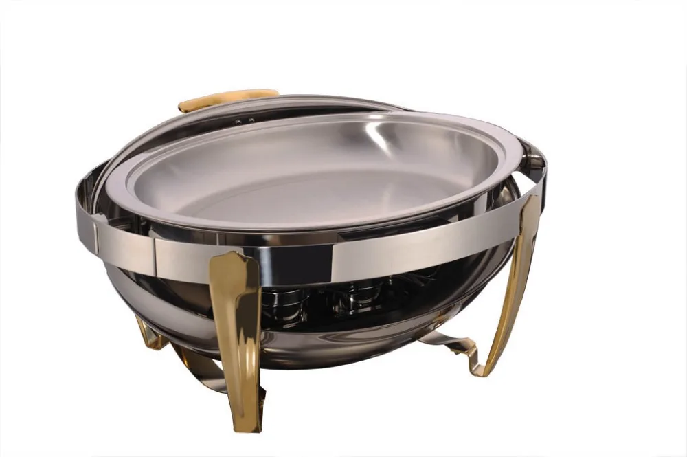 Hotel Elegant  Buffet Chaffing Dishes  Full Size Oblong Chafing Dish with Dome Lids