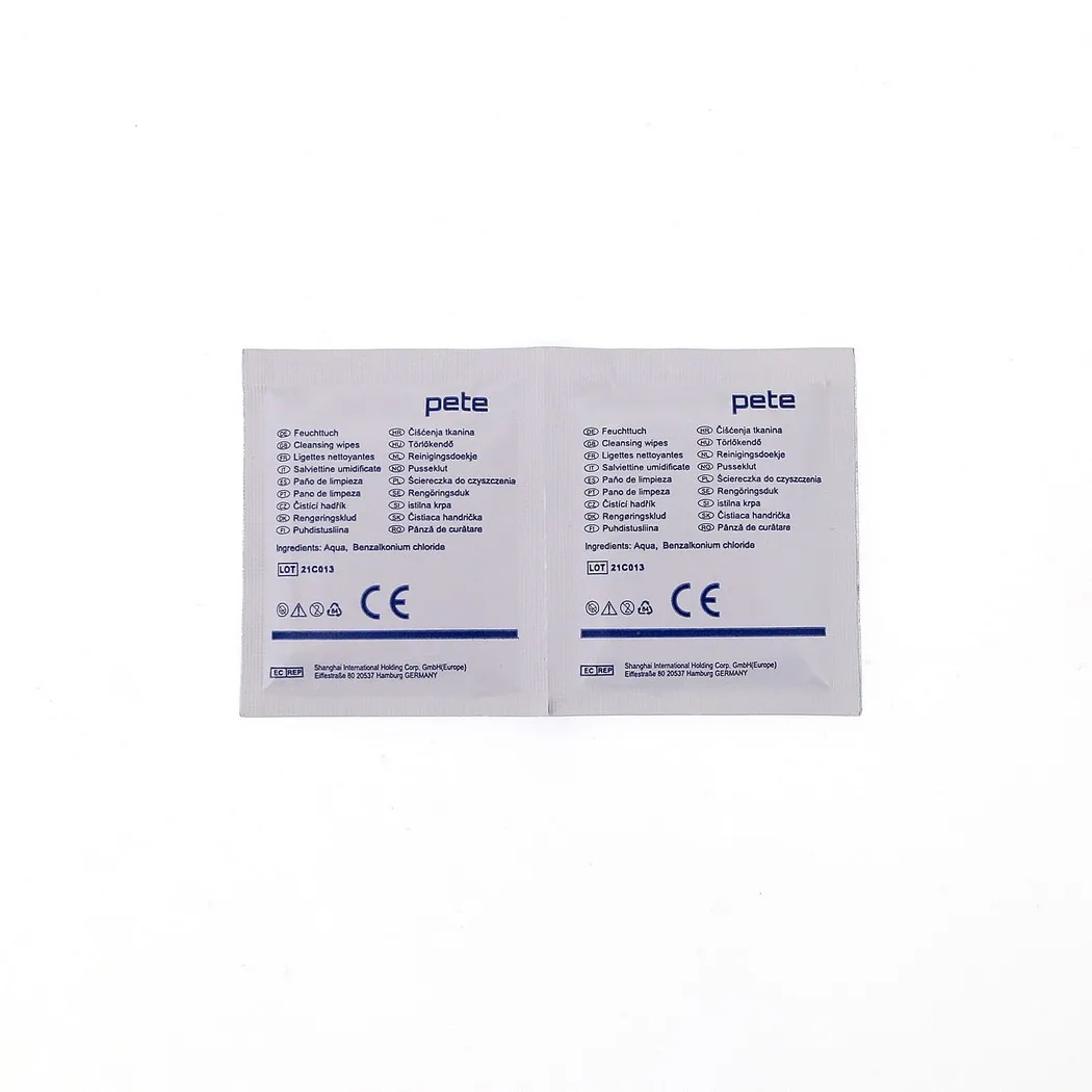Medmount Medical Disposable Nonwoven Alcohol free BZK Benzalkonium Chloride Antiseptic Wipe for External Use