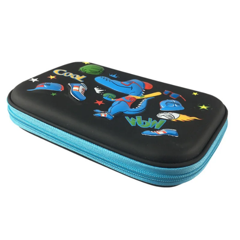 Cartoon 3D Hard Shell Student Pencil Case for Primary School Large-Capacity EVA and Plastic Stationery Box for Students