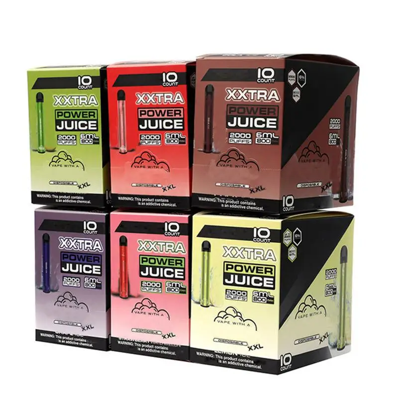 High quality packing box 2000 puffful XXL fume plus bangxxl