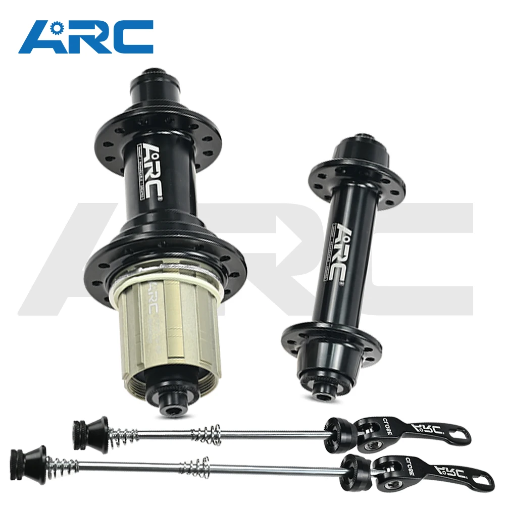 Arc Hubs  Alloy Bicycle Bearing Hub RT002FA/RC 6 Pwals 9X100MM 10X130MM Quick Release Road Bicycle Hubs