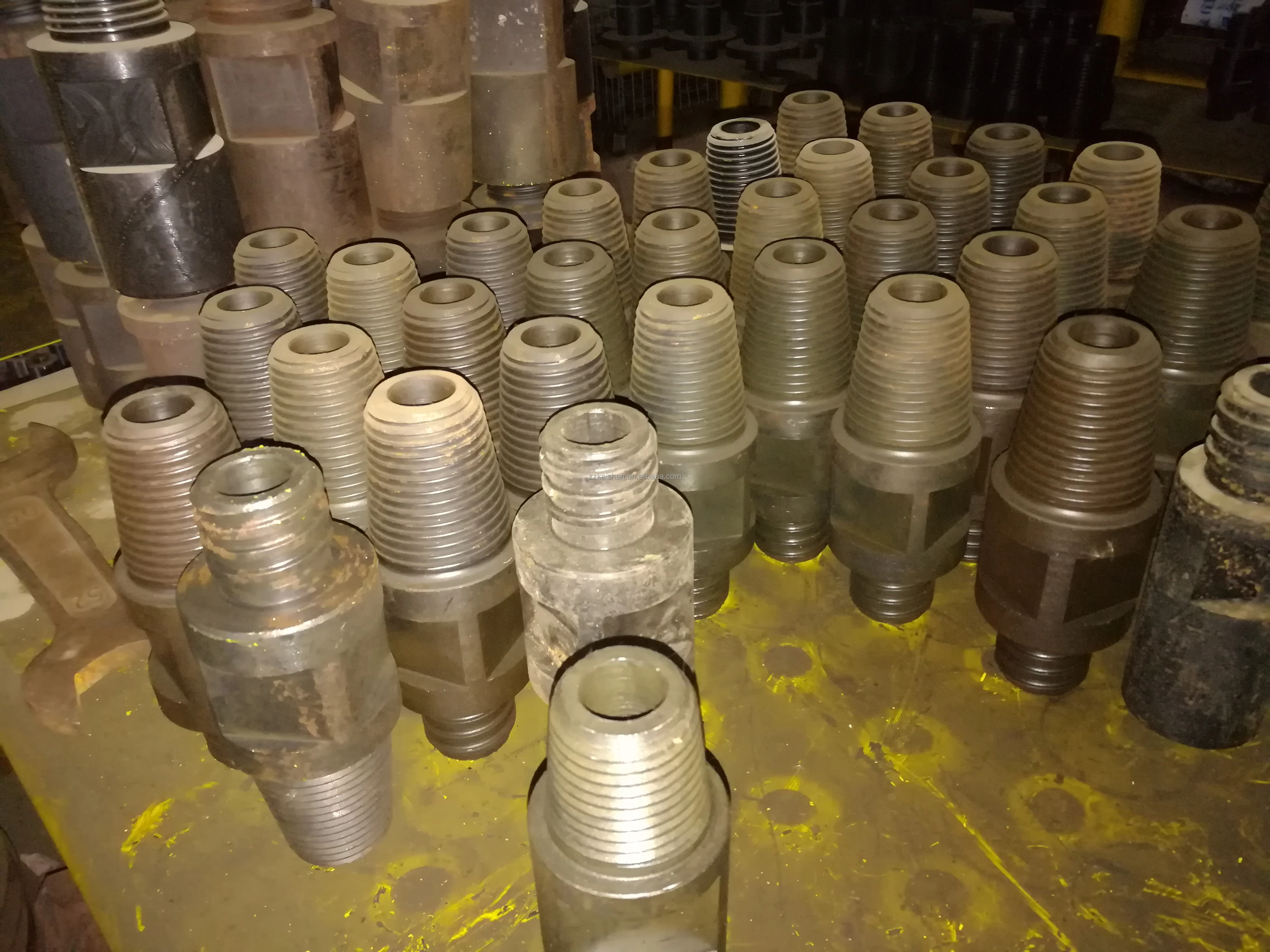 customized drilling tool drilling rod Hammer transition adapter  Front and Rear Joint for water well drilling rig