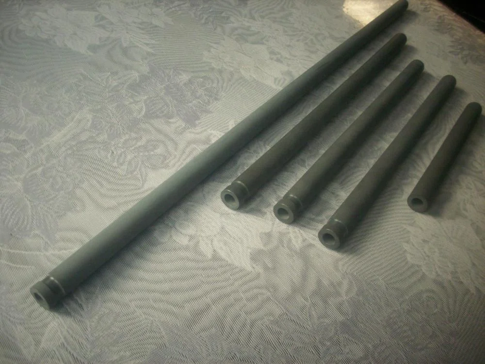 Factory Price Nitride Bonded Silicon Carbide Thermalcouple Protection Tube