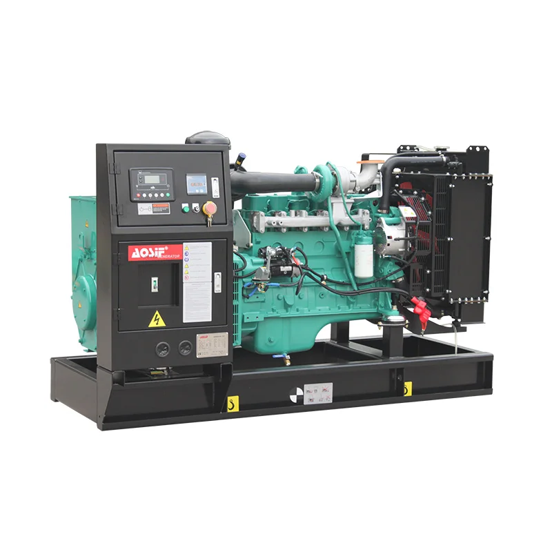 100/200/300/400 kw kva Factory sale AC three phase sound proof genset diesel Synchronous Alternator Electrical Type Genset