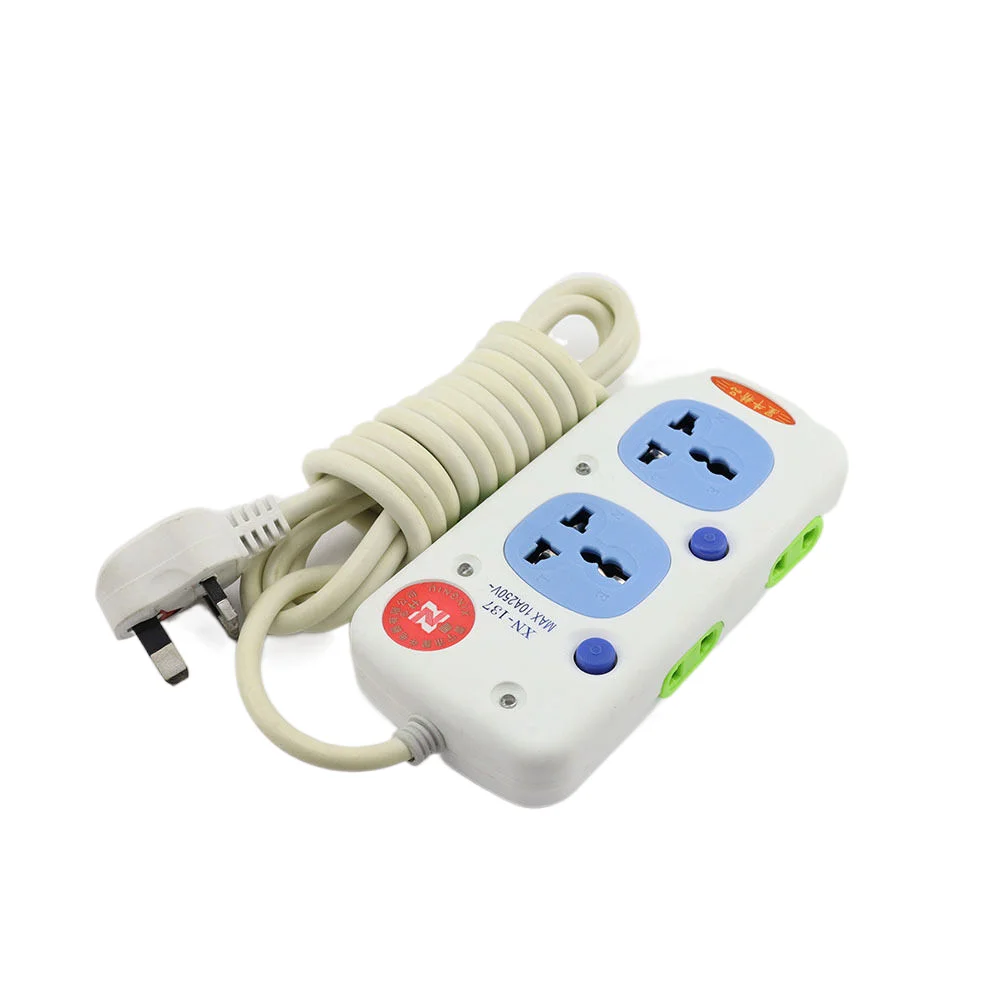Manufacturer latest 10A side Jack design voltage display modern universal power electric switch socket