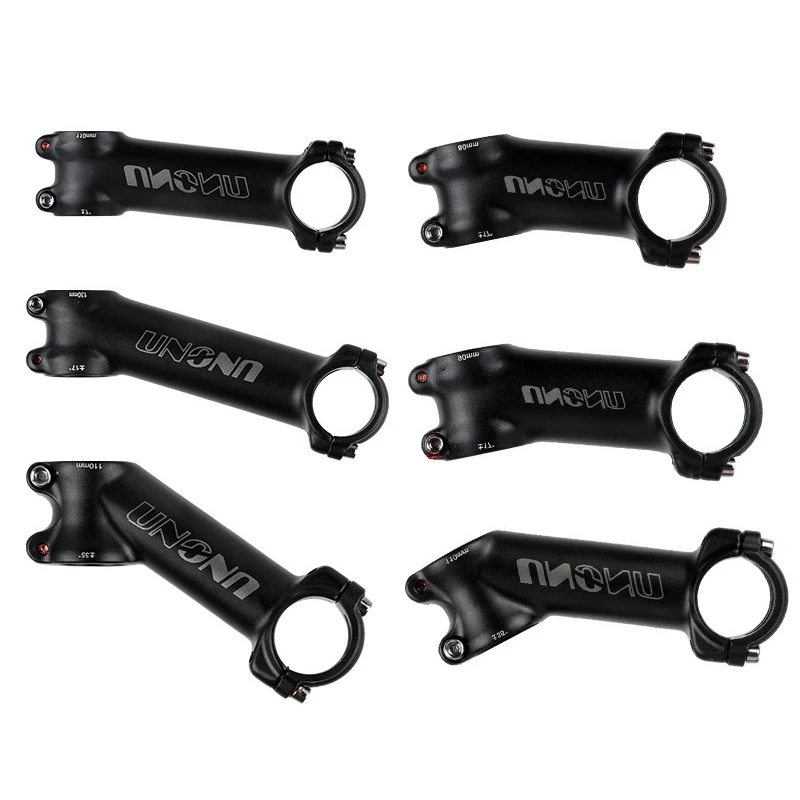 Bike Stem Aluminum Alloy Bicycle Handlebar Stem MTB Mountain 7/17/35 degree 28.6/31.8mm Bicycle Stem Matte Black Bicycle Parts