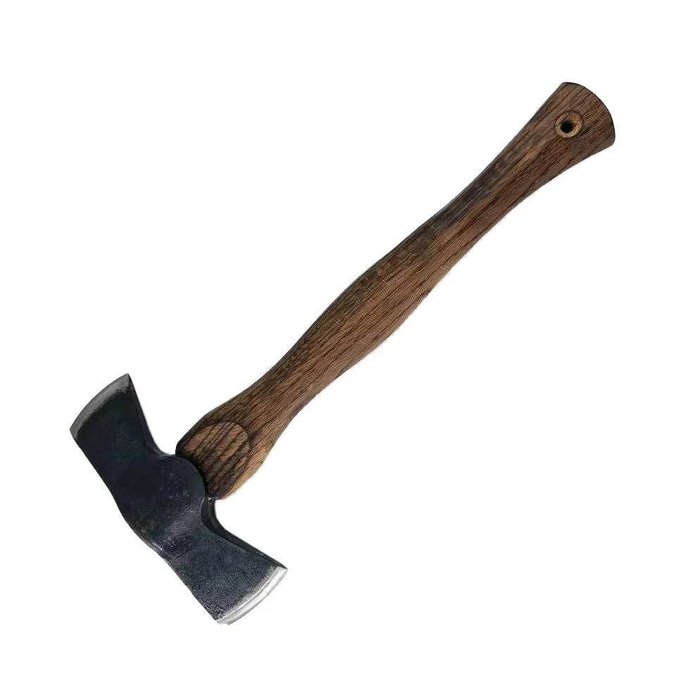 Industrial Grade Double-Headed Outdoor Firewood Axe Fiberglass Handle with Steel Axe Heads for Easy Chopping of Wood for Camping