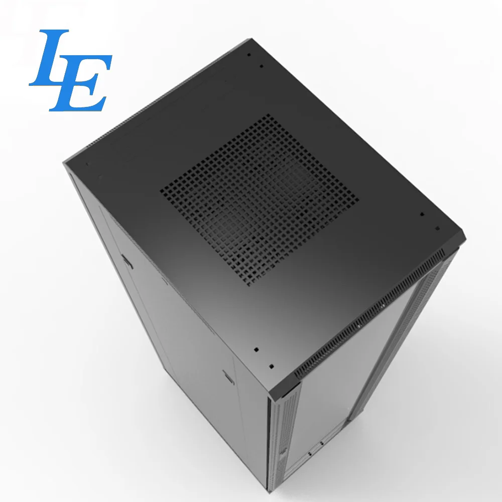 Server Rack 22U 24U 36U Tempered Glass Front Door