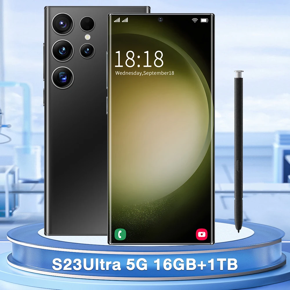 2023 WholesaleS23 Ultra 16G + 1T Custom Smartphone Manufacturer 5g Rugged Smartphone Cellphone Mobile Phones