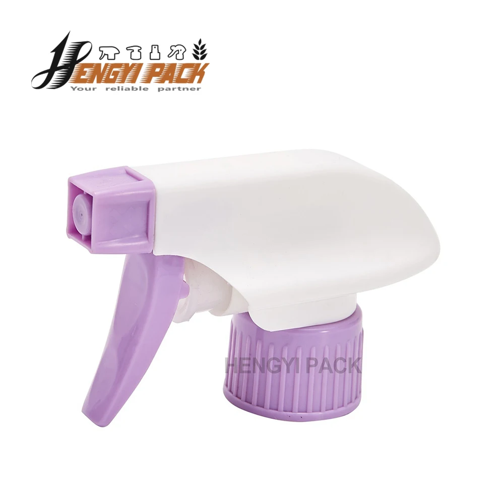 28mm 400 410 Ratchet Fine Mist Plastic Trigger Sprayer With Spray/ Stream Nozzle For Plastic Auto Household