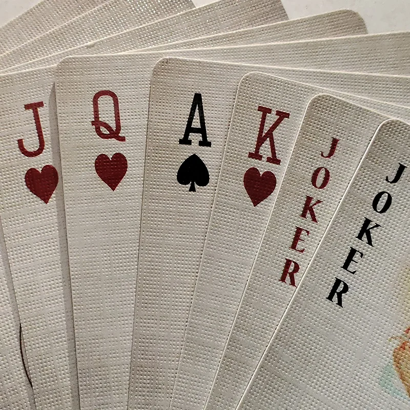 Custom Logo Buy High Quality Wholesale Black Us Kuwait Plastic Printer Manufacturers Paper Printing Poker Playing Cards In Bulk