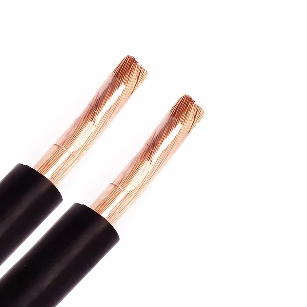 Hot selling wire 16mm 25mm 35mm 50mm 70mm copper conductor rubber insulated welding cable