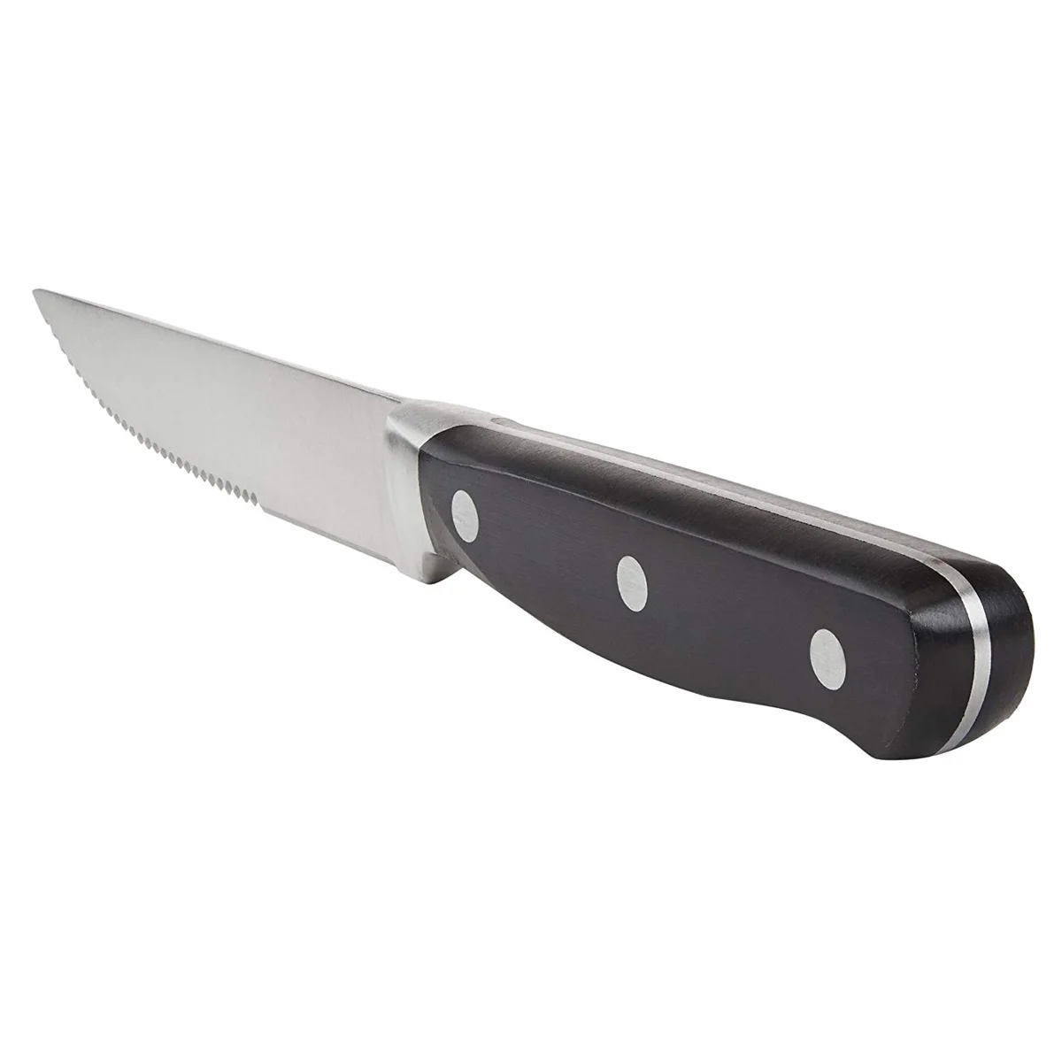 Yangjiang High Quality ABS Handle Stainless Steel Serrated Steak Knife