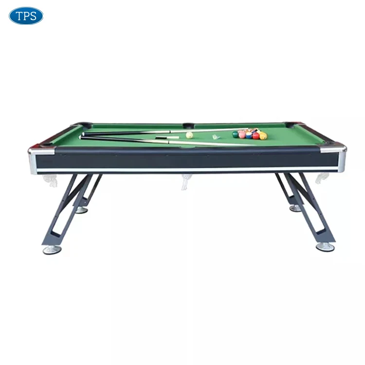 Top Sports 7ft/8ft/9ft hot selling billiard table with metal legs, factory price pool table for wholesale