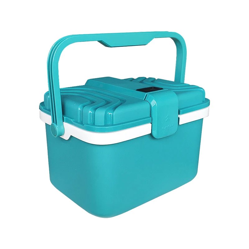 Temperature Display Plastic Hard Car Surface Line Small Cooler Bag Outdoor Cooler Box